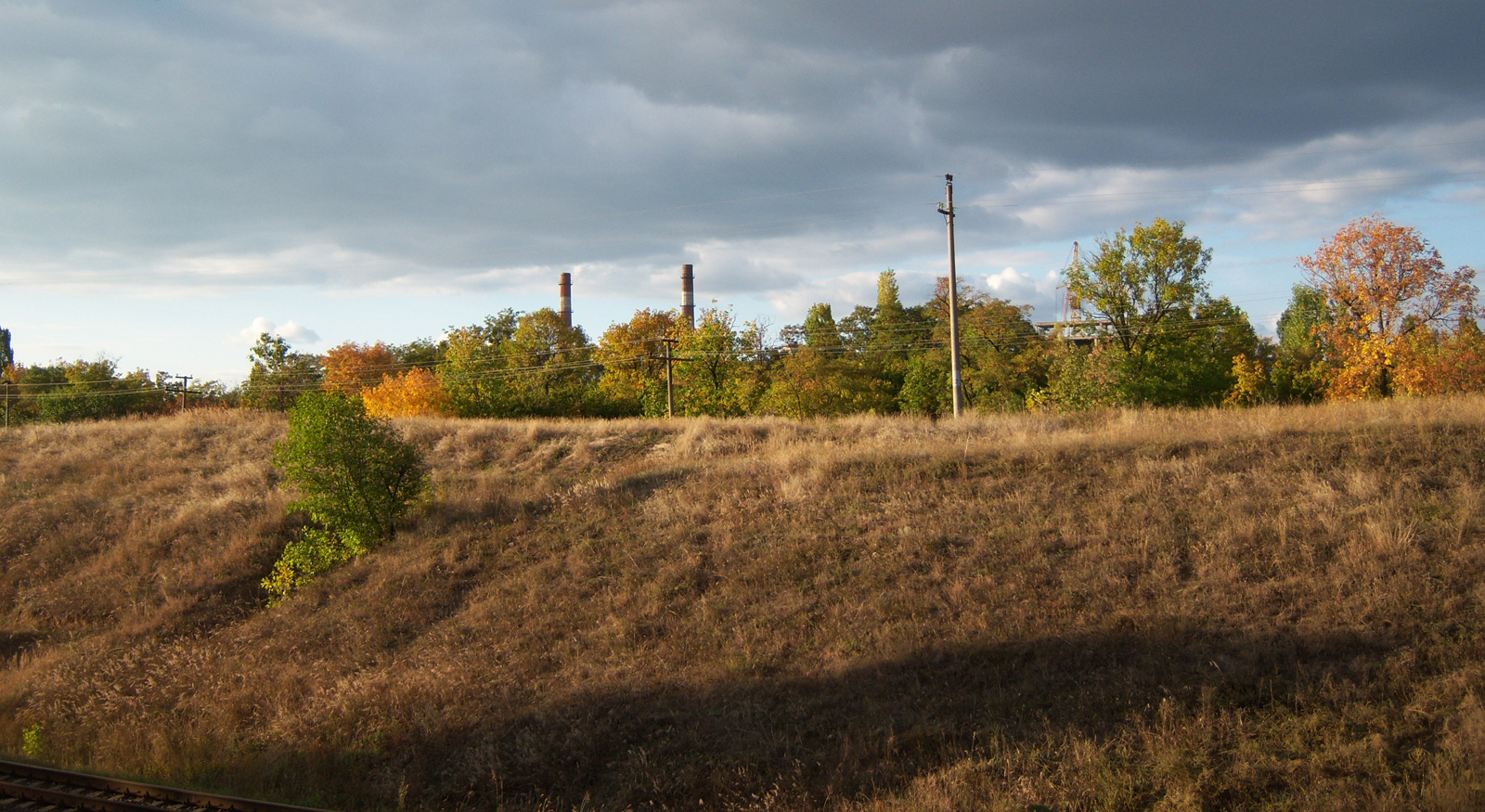 На посадку я смотрю